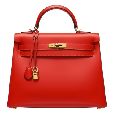 hermes kelly bag bright red sticker