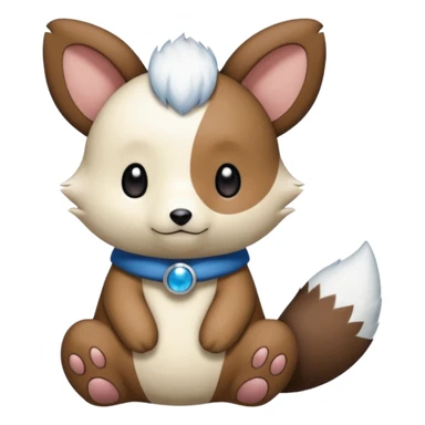 Teddiursa-Minccino-Oshawott-fusion  sticker