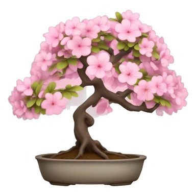 sakura bonsai tree sticker