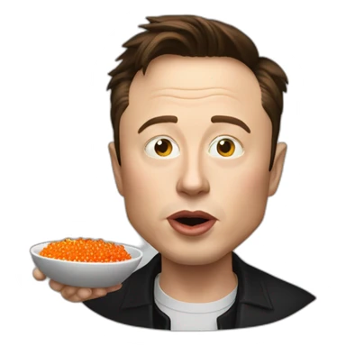 elon-musk-eating-caviar sticker