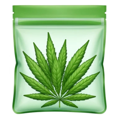 weed bud pack zip transparent sticker