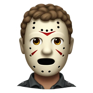 Jason Friday the 13th sticker