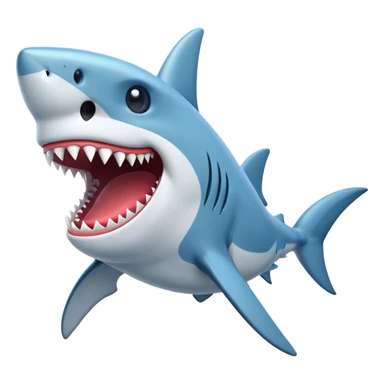 smile shark banshee sticker