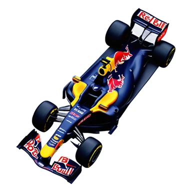 Red Bull racing RB19 formula 1 car sticker