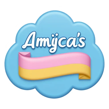 Pastel color sign with amigas on it sticker