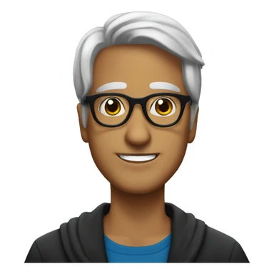 Mexican-man-with-glasses heis from ravenclaw sticker