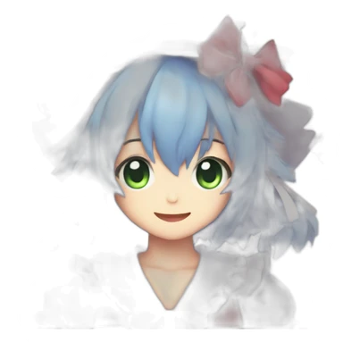 Cirno touhou sticker