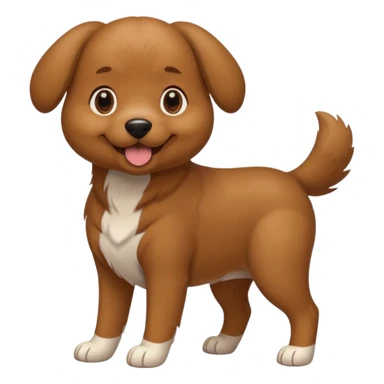 Dog give first bump sticker