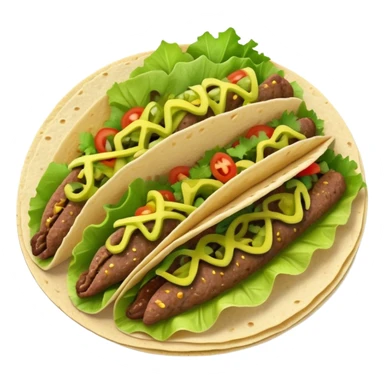 Taco with whole pickles  sticker