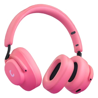 pink airpods max headphones sticker