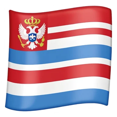 Flag of Serbia & Montenegro sticker