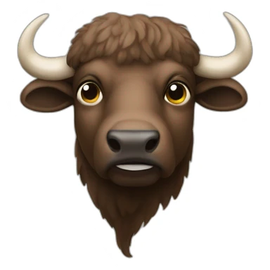 Wqter buffalo sticker