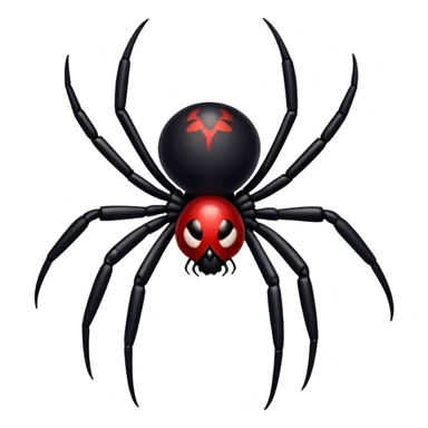 Black widow sticker
