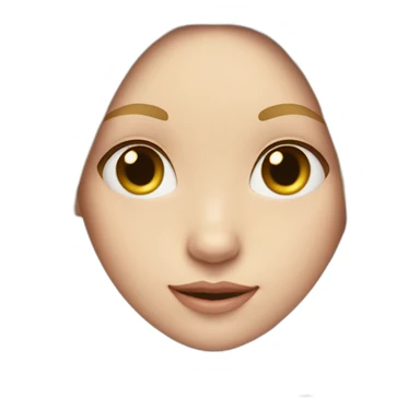 Long blond hair girl with purple cat ear Alice band sticker