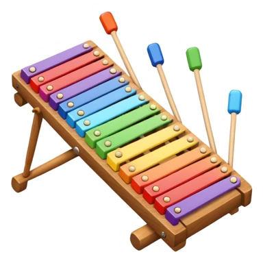 Xylophone sticker