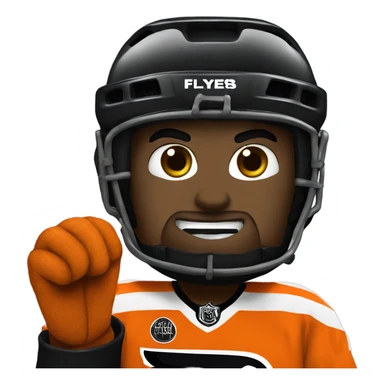 Philadelphia Flyers Gritty sticker