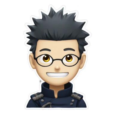 satoru gojo jujutsu kaisen sticker