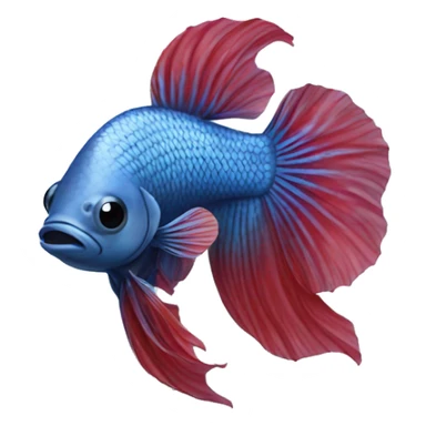 Betta fish sticker