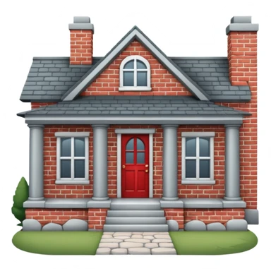 house no trees  not wooden like cartoonish almost only the front sticker