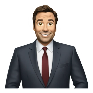 Jimmy Fallon Holiday sticker
