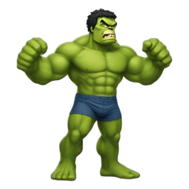 Hulk + homer jey simpson sticker