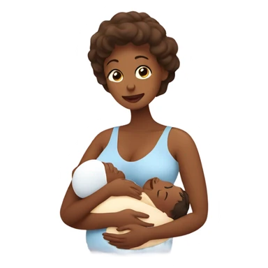 Breastfeeding mama sticker