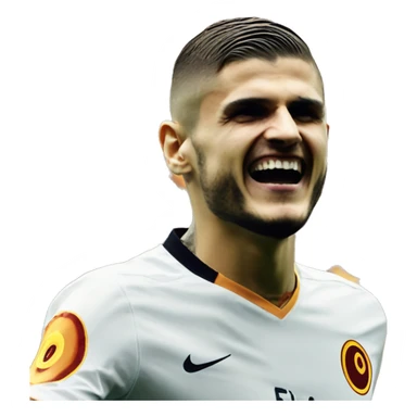 Mauro Icardi Galatasaray ear celebration sticker