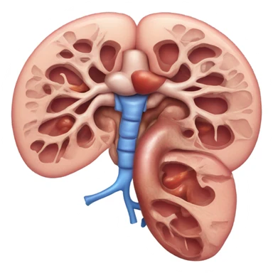 kidney organ; biological sticker