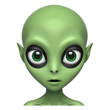 Alien sticker