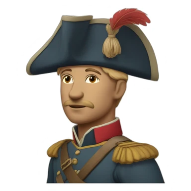 Dutch East India soldier from the past sticker