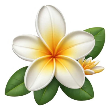 Frangipani sticker