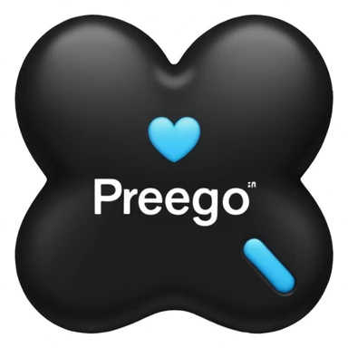 Prego - as in the Italian way of saying "You're welcome" sticker