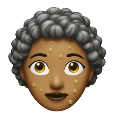 woman covered in glue sticker