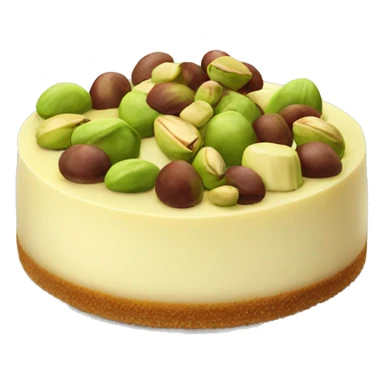 cheesecake with pistachio  sticker