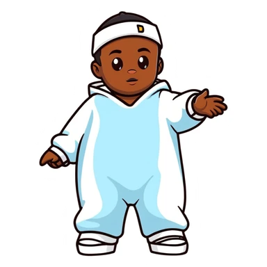 Diddy with baby oil sticker