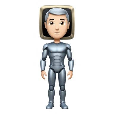 Dafu!?O Titan TV man  sticker