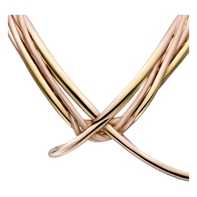 cartier trinity collar  sticker