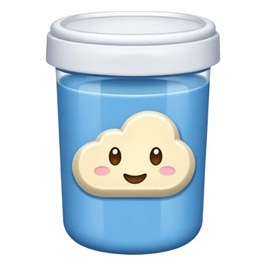 bote de colágeno en polvo sticker