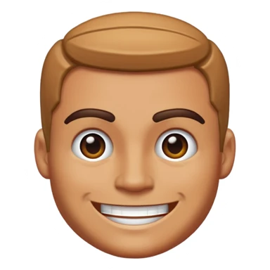 Pixelated gigachad meme emoji sticker