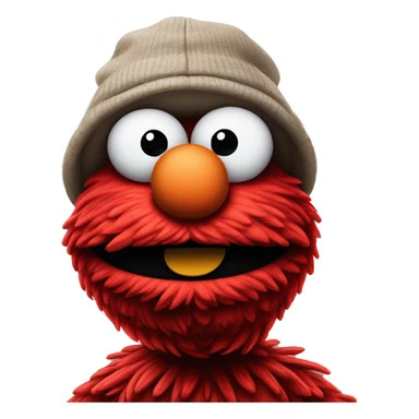 ganster elmo sticker