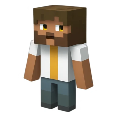 Minecraft bloc sticker