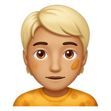 Hyperpigmentation meme sticker