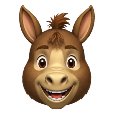 Donkey from shrek sticker