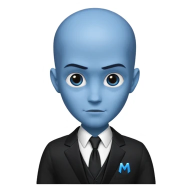 give me megamind character sticker