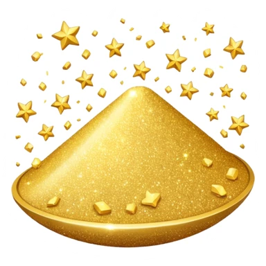 glitter white bank sticker