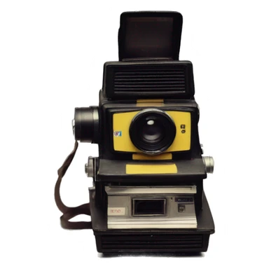 Old Impossible project SX-70 camera sticker