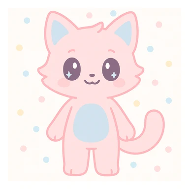 furry anthro character, vibrant colors, expressive face sticker