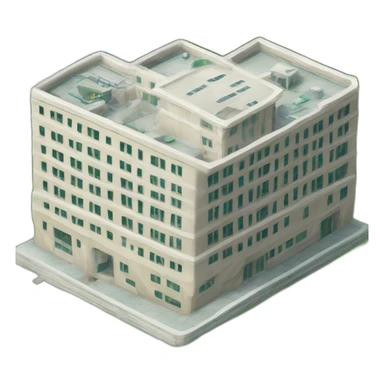 Hôpital/Hospital/Emergency/Medical building Attack On Titan  sticker