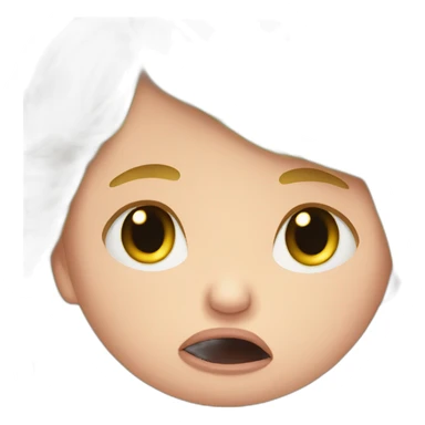 Donald Trump crying as a baby sticker