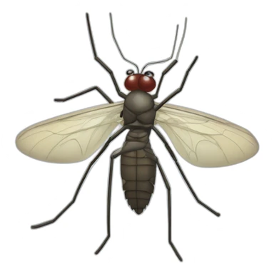 Menino metade mosquito sticker